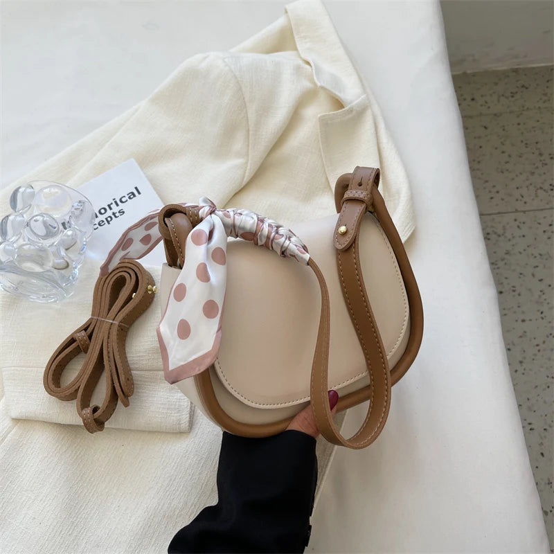 Mini PU Leather Handbags Women's Shoulder Crossbody Bags Lipstick Purses