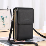 Mini PU Leather Phone Crossbody Bag for Women Touch Screen Purses