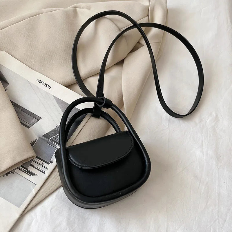 Mini PU Leather Shoulder Crossbody Bags for Women Hit Handbags and Purses