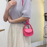 Mini PU Leather Shoulder Crossbody Bags for Women Hit Handbags and Purses