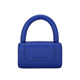 Green PU Leather Top Handle Crossbody Bag for Women