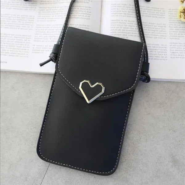Mini Phone Bags For Women Handbags Retro Small Crossbody Bag Female PU Leather