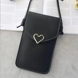 Mini Phone Bags For Women Handbags Retro Small Crossbody Bag Female PU Leather