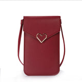 Mini Phone Bags For Women Handbags Retro Small Crossbody Bag Female PU Leather