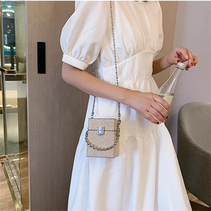 Mini Purse Chain Crossbody Bag Box Women Handbag