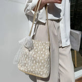 Mini Lace Handbags Spring Female Sweet Flower Hand Bags