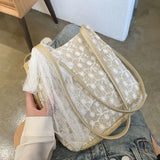 Mini Lace Handbags Spring Female Sweet Flower Hand Bags