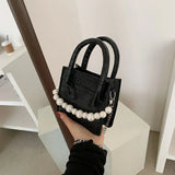Mini Crocodile Pattern Crossbody Bag Women Shoulder Hand Bag