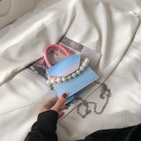 Mini Crossbody Bag Crocodile Pattern Shoulder Handbag