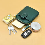 Real Leather Shoulder Bag Women Crossbody Phone Bags Ball Female Purse
