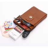 Women's Mini Saddlebag Messenger Bag Leather Shoulder Handbag