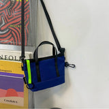 Reflective Strip Shoulder Bag for Men Crossbody Chest Sling Purse