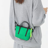 Reflective Strip Shoulder Bag for Men Crossbody Chest Sling Purse