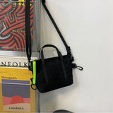 Reflective Strip Shoulder Bag for Men Crossbody Chest Sling Purse