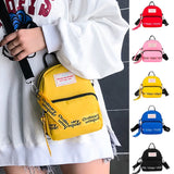 Mini Shoulder Bags Nylon Casual Soft Phone Mini Purse Crossbody Messenger Bags