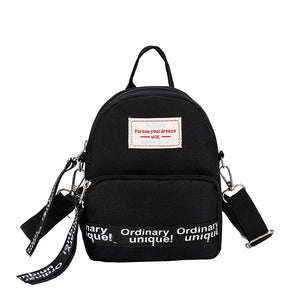 Mini Shoulder Bags Nylon Casual Soft Phone Mini Purse Crossbody Messenger Bags