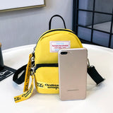 Mini Shoulder Bags Nylon Casual Soft Phone Mini Purse Crossbody Messenger Bags