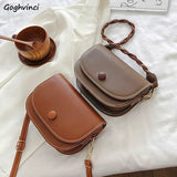 Mini Shoulder Bags Women Texture Cross-body Portable All-match PU Leather