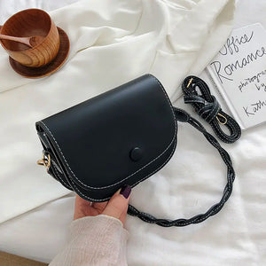 Mini Shoulder Bags Women Texture Cross-body Portable All-match PU Leather