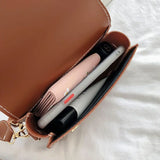 Mini Shoulder Bags Women Texture Cross-body Portable All-match PU Leather