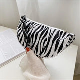 Plaid Canvas Mini Shoulder Bag Women Portable Teens High Street Crossbody Purse