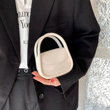Small Summer Crossbody Bags for Women Solid Flap Handbags