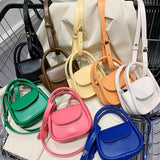 Small Summer Crossbody Bags for Women Solid Flap Handbags