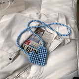Western Style Shoulder Bag Chain Love Bag