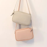 Mini Sling Shoulder Bags PU Leather Vintage Crossbody Bags Women High Small Squa