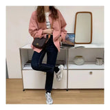 Vintage Style Mini Crossbody Bag for Women Men Phone Purse Messenger Bag