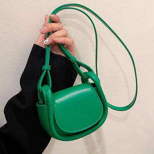 Mini PU Leather Crossbody Bag Women's Handbags Lipstick Shoulder Tote