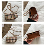 Mini Square Bag for Women Party Daily Crossbody Shoulder Bag Mini Purse