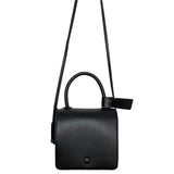 Mini Square Flap Bag High PU Leather Shoulder Bag for Office Ladies