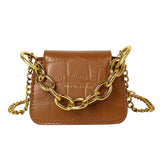 Mini Stone Pattern HandBag Single- Shoulder for Women