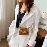 Mini Stone Pattern HandBag Single- Shoulder for Women