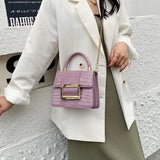 Stone Pattern Totes Women Crossbody Messenger Handbags Lady Travel Bag