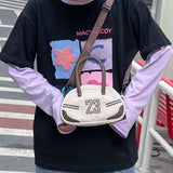 Lingge Embroidery Small Messenger Bag, Square Female Shoulder Bag
