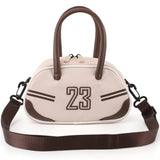 Lingge Embroidery Small Messenger Bag, Square Female Shoulder Bag