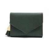 Mini Tassel Wallet Women Purse Short Mini Wallets Students