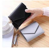 Mini Tassel Wallet Women Purse Female Short Mini Wallets Students