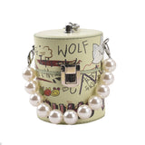 Mini Tote Bag Summer PU Leather Women's Handbag Pure Shoulder Messenger Bag