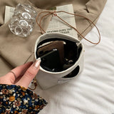 Mini Tote Bag Messenger Crossbody Bag Female Shoulder Bag Small Square