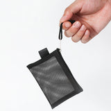 Mini Mesh Card Bag Credit ID Organizer Coin Purse Lipstick Storage