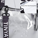 Mini Transparent Women Shoulder Bags Waterproof PVC Clear Messenger Bags