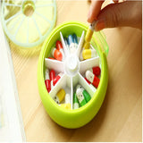 Portable 7-Day Mini Travel Medicine Storage Box
