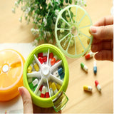 Portable 7-Day Mini Travel Medicine Storage Box