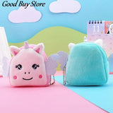 Mini Unicorn Coin Purse Soft Plush Small Handbag Coin Bags Women Girls