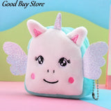 Mini Unicorn Coin Purse Soft Plush Small Handbag Coin Bags Women Girls
