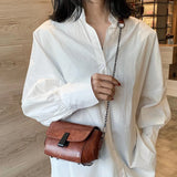 Mini Vintage Crossbody Bags Women PU Leather Handbags