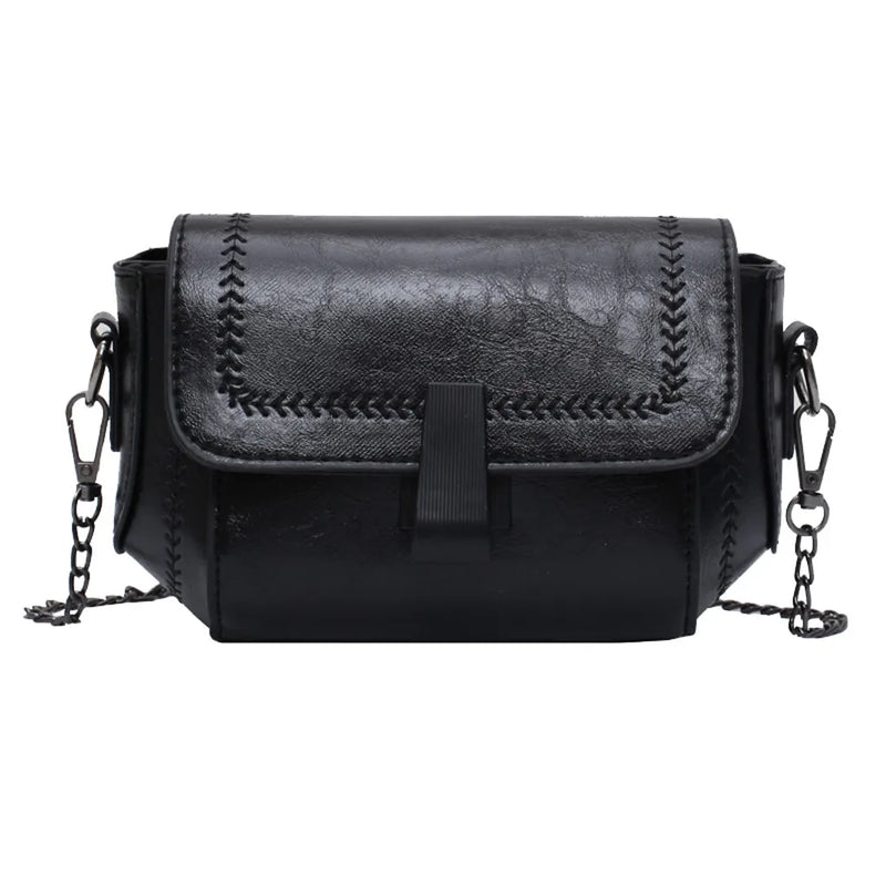 Mini Vintage Crossbody Bags Women PU Leather Handbags